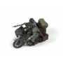 Zuendapp K800 Motorcycle w/sidecar (1:35) Model Kit military 3717 - Zvezda